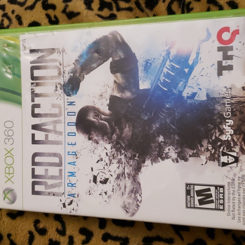 Xbox 360 red faction armageddon